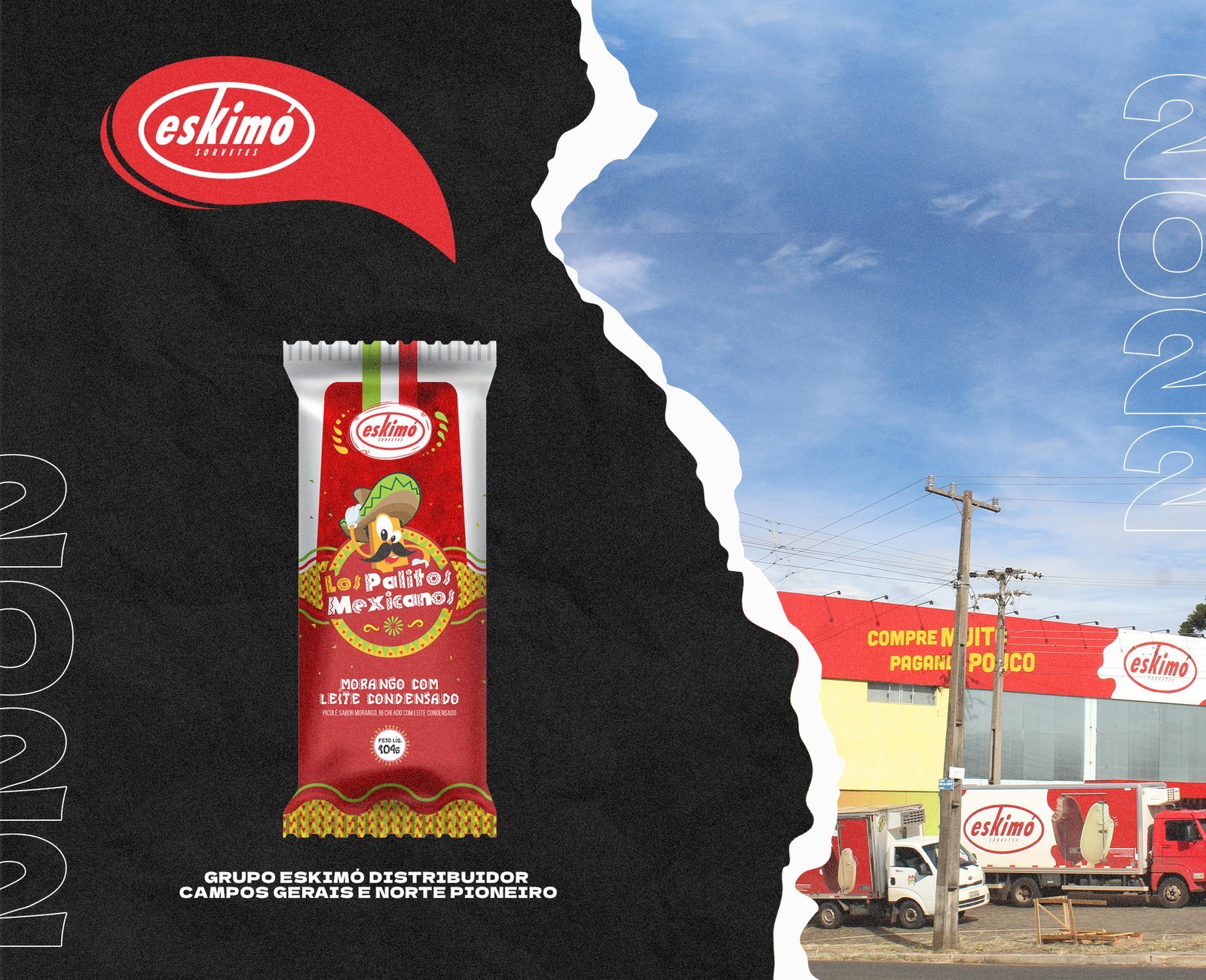 MOCKUP Eskimo Mexicanos Morango 1