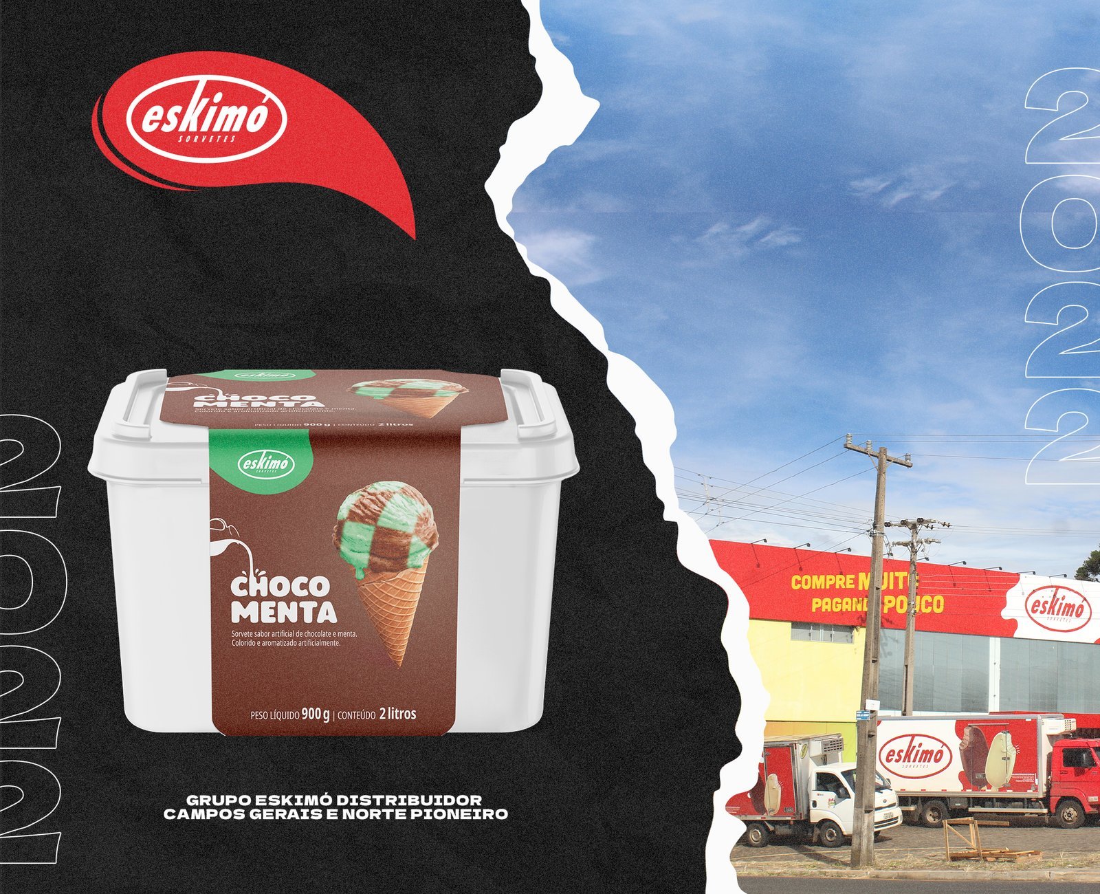 MOCKUP Eskimo Pote 2 Litros Chocomenta 1