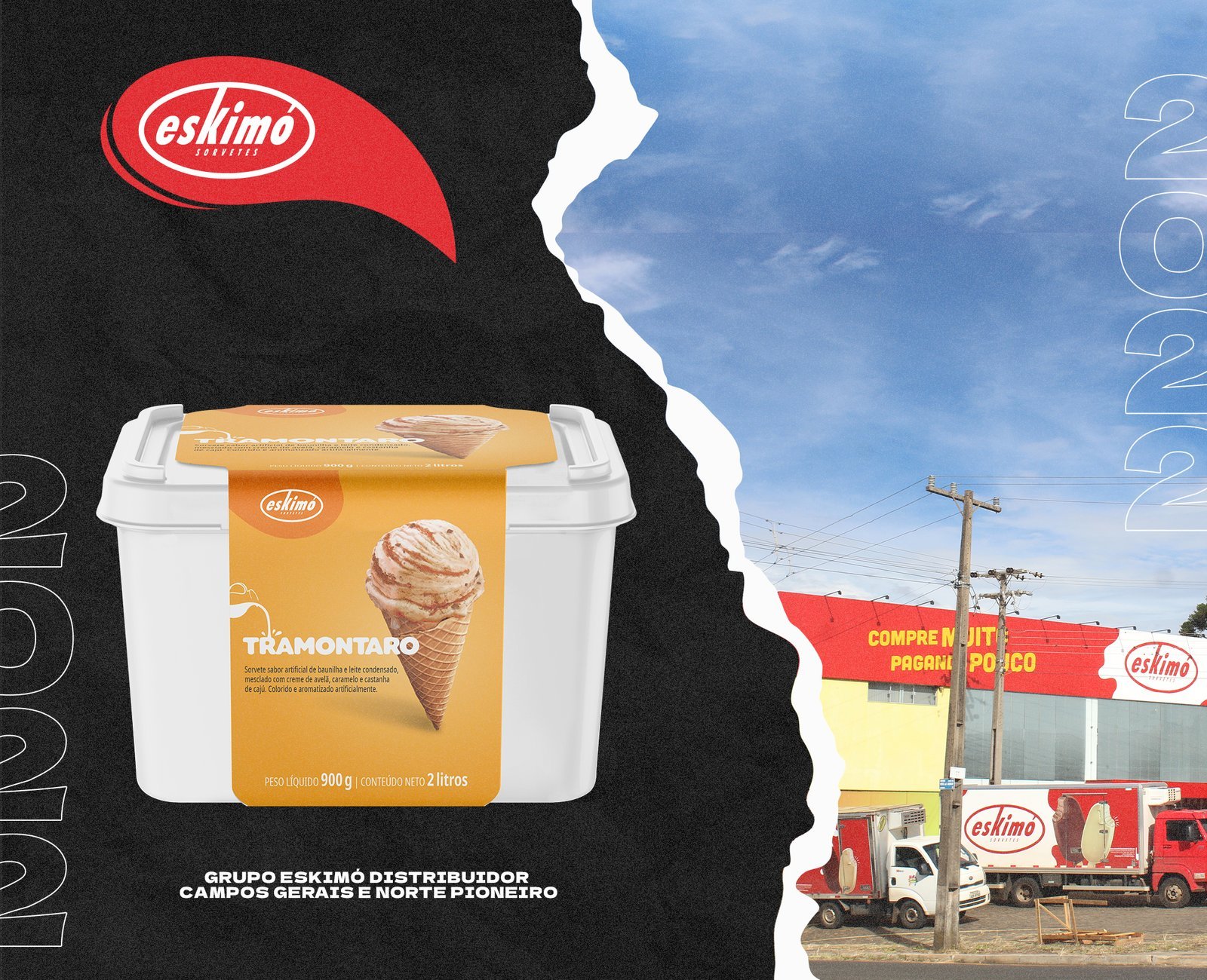 MOCKUP Eskimo Pote 2 Litros Tramontaro 1