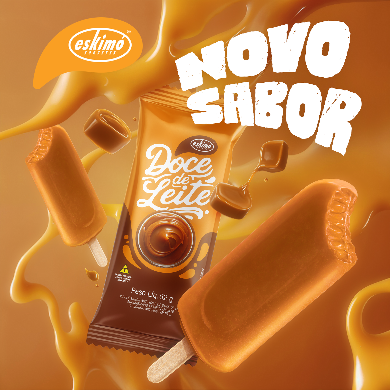 Picole doce de leite feed